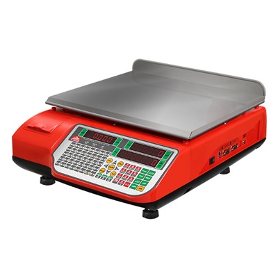 ترازوی محک 35 کیلویی 16000BP سینی تخت پرینتر دار